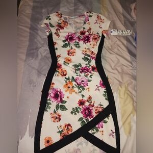 Floral design dress